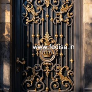 Modern Security Gate Grill Design with Luxury Look No-3418