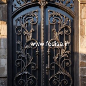 Beautiful Iron Gate Grill Design for Premium Houses No-3429