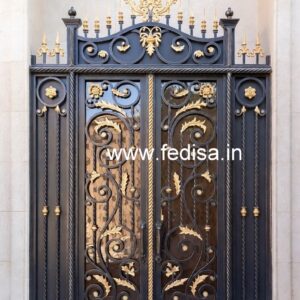 Fancy Modern Gate Grill Design for Main Entrance No-3430