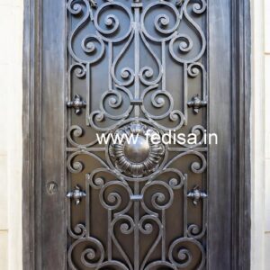 Unique Entrance Gate Grill Design for Contemporary Homes No-3434