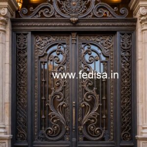 Modern House Front Gate Grill Design with Luxury Style No-3436
