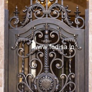 Attractive Steel Grill Gate Design for Elegant Homes No-3437