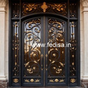 Luxury Front Elevation Gate Grill Design Inspiration No-3451