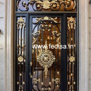 Artistic House Entrance Grill Gate Design No-3452