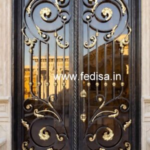 Decorative Villa Entrance Grill Gate Design No-3458