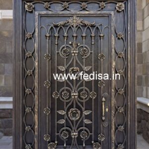 Modern Minimal Gate Grill Design for Elegant Homes No-3459