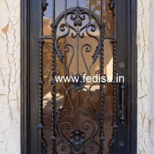 Modern Fancy Gate Grill Design for Elegant Houses No-3469