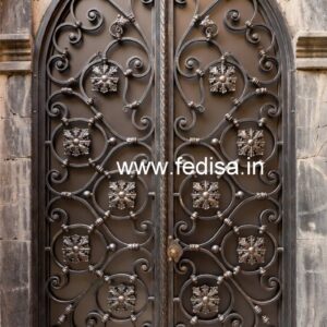 Elegant House Front Grill Gate Design for Villas No-3473
