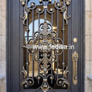 Decorative Steel Grill Gate Design for Luxury Homes No-3489