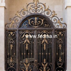 Modern Decorative Main Gate Grill Design No-3499