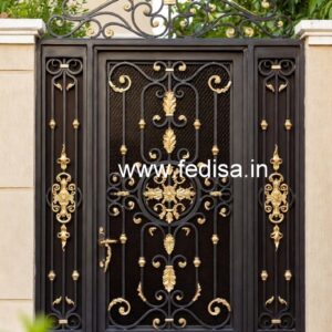 Royal Steel Gate Grill Design for Luxury Homes No-3501