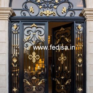Stylish Entrance Grill Gate Design with Premium Finish No-3508