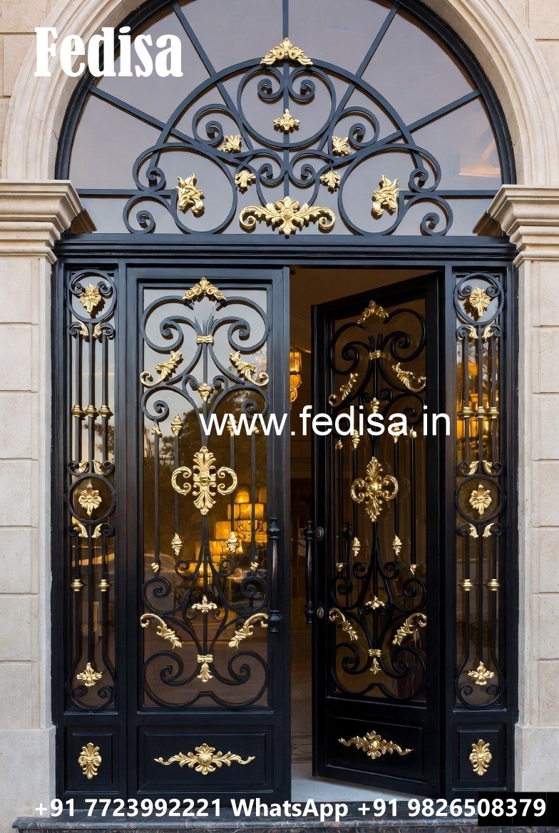 Stylish Entrance Grill Gate Design with Premium Finish No-3508