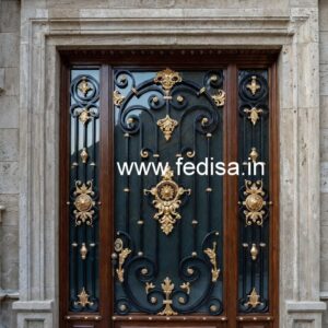 Modern Main Entrance Grill Gate Design Ideas No-3510