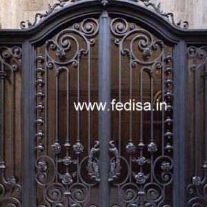 Beautiful Main Gate Grill Design for Stylish Houses No-3517