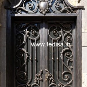 Artistic House Front Grill Gate Design No-3519