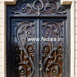 Premium Steel Grill Gate Design for Elegant Homes No-3526