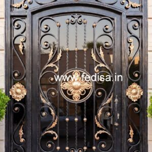 Luxury Iron Entrance Grill Gate Design No-3548