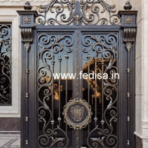 Artistic Modern Exterior Gate Grill Design No-3551