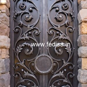Fancy Decorative Iron Grill Gate Design No-3558