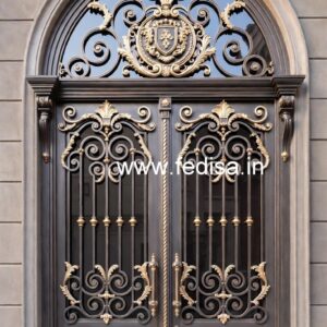 Beautiful Front Entrance Grill Gate Design No-3564
