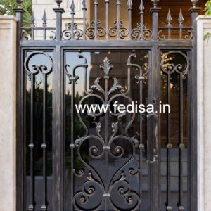 Royal Exterior Grill Gate Design for Villas No-3567