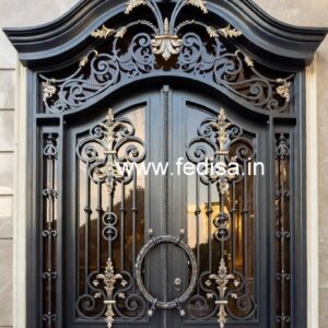 Elegant Artistic Gate Grill Design for Houses No-3568