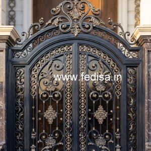 Stylish Contemporary Villa Grill Gate Design No-3581
