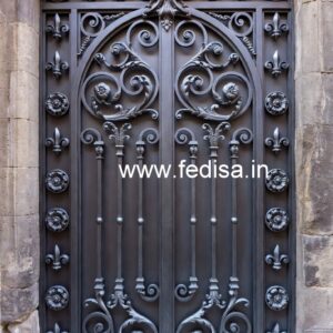 Elegant Fancy Steel Gate Grill Design No-3587