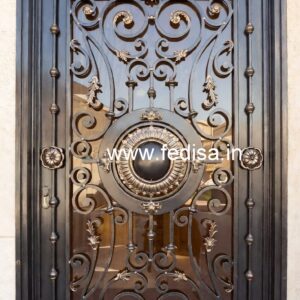 Stylish House Exterior Grill Gate Design Inspiration No-3592