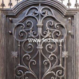 Unique Gate Grill Design Ideas for Luxury Villas No-3613