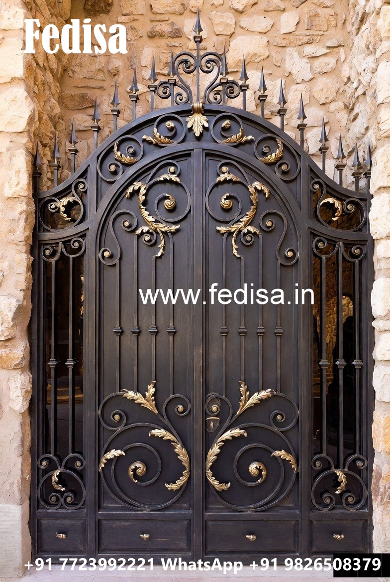 Creative Gate Grill Design for Front Gate Decoration No-3624