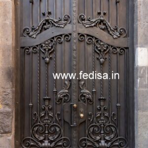 Elegant Villa Gate Grill Design with Luxury Finish No-3655