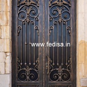Attractive House Gate Grill Design for Modern Villas No-3659