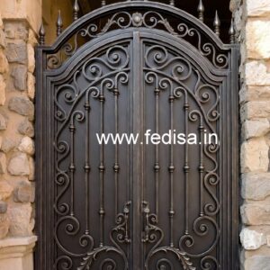 Modern Exterior Gate Grill Design for Villas No-3674