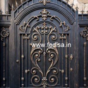Decorative Entrance Gate Grill Design for Home Fronts No-3686
