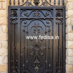Royal House Gate Grill Design for Luxury Entrance No-3689