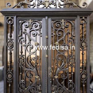Modern Villa Entrance Gate Grill Design Inspiration No-3699