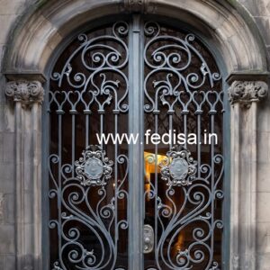 Latest Designer Gate Grill Design for Modern Homes No-3701