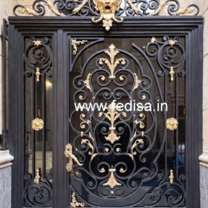 Royal Metal Gate Grill Design for Home Entrance No-3709