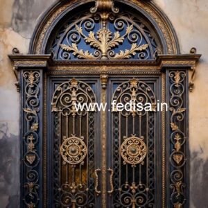 Luxury Entrance Gate Grill Design for Stylish Homes No-3710