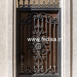 Modern CNC Gate Grill Design for Stylish Homes No-3731