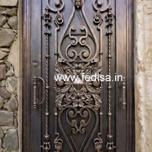 Stylish Royal Gate Grill Design for Luxury Villas No-3733