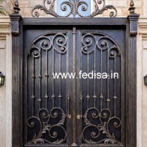 Modern Minimal Gate Grill Design for Elegant Homes No-3759