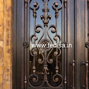 Contemporary Main Entrance Gate Grill Design Ideas No-3764