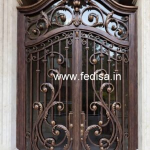 Artistic Decorative Gate Grill Design for Home Fronts No-3766