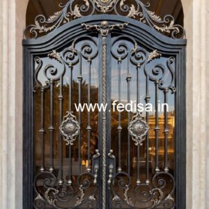 Premium Steel Gate Grill Design for House Exteriors No-3768