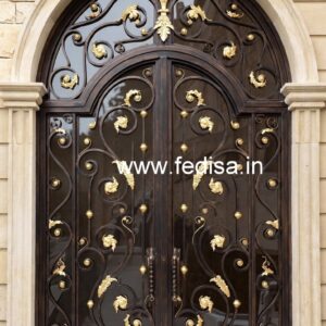 Modern Fancy Gate Grill Design for Elegant Houses No-3769