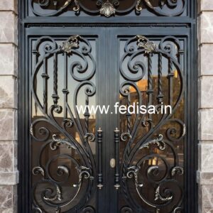 Elegant House Front Grill Gate Design for Villas No-3773