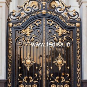 Stylish Security Grill Gate Design for Modern Entrance No-3774